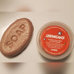 Lush Snowcake Buttercream Soap - Tan